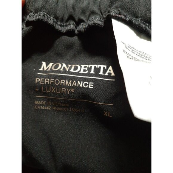 Mondetta Womens Performance + Luxury Black Elastic Drawstring Shorts w Pockets X - Picture 11 of 12